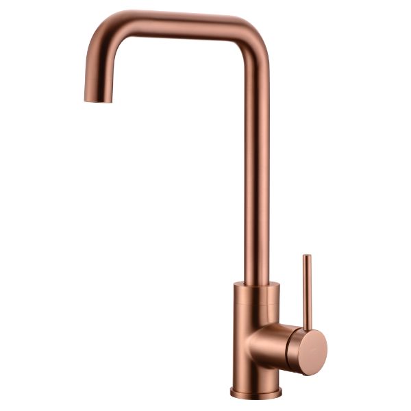 Grifo de Cocina Monomando SERIE LOIRA ORO ROSA CEPILLADO - TU-ULTIMO-CLIC