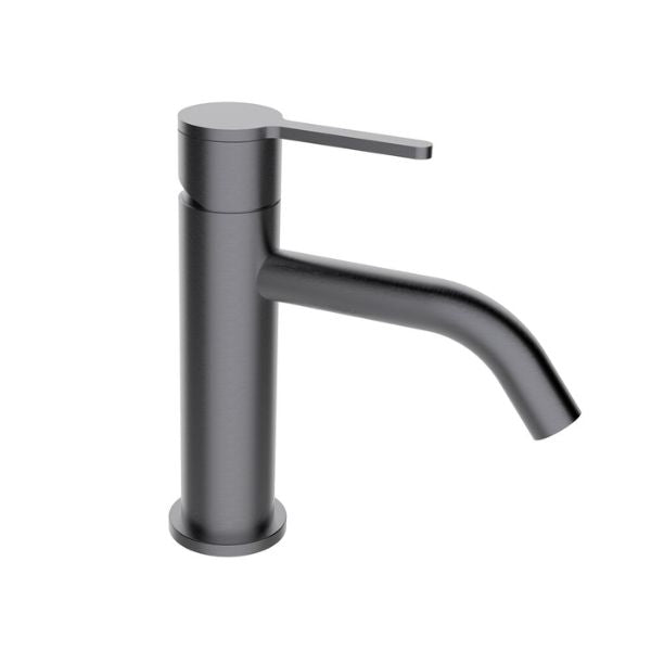Nexus 70 mm – Grifo Monomando de Diseño 5 L/min | Cromado, Negro Mate, Gunmetal y Oro Cepillado Clever