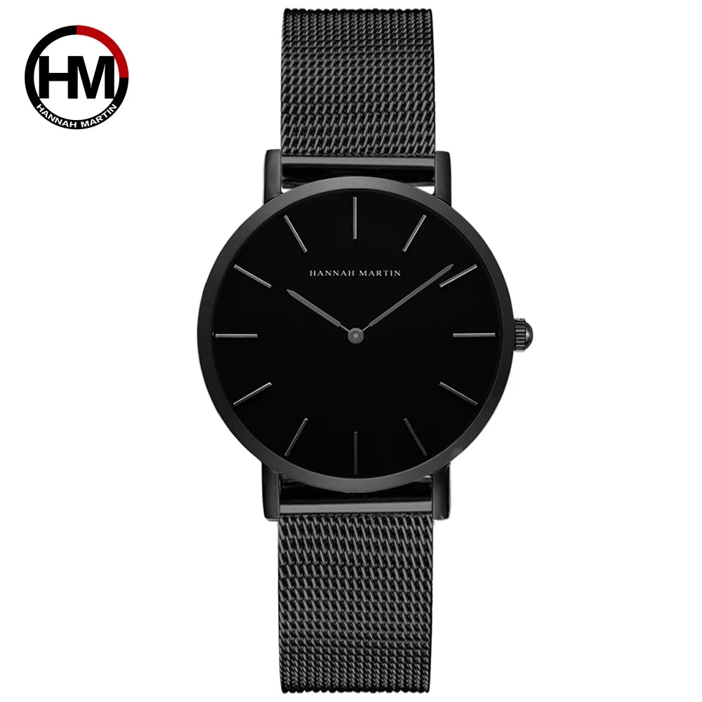 Reloj Mujer Hannah Martin HM-CC36 - 19 Colores Elegantes con Movimiento de Cuarzo - TU ULTIMO CLIC
