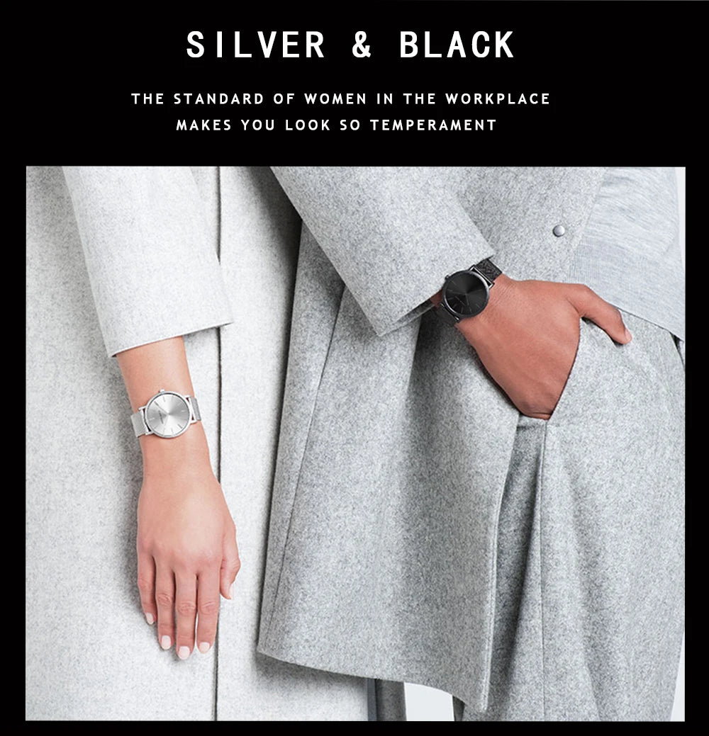 Reloj Mujer Hannah Martin HM-CC36 - 19 Colores Elegantes con Movimiento de Cuarzo - TU ULTIMO CLIC