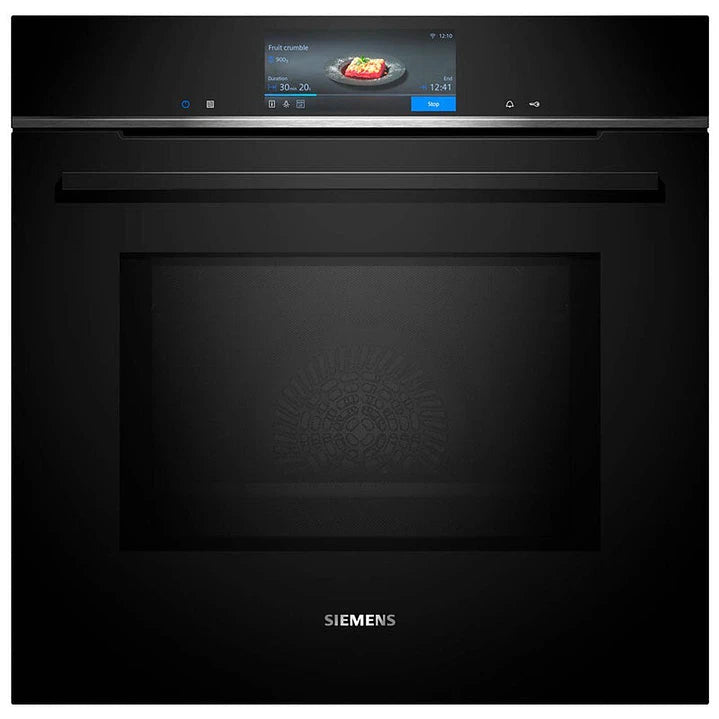Horno Siemens HM778GMB1 · Combi Microondas · Pirolítico · Vapor · Home Connect · Negro Cristal - TU-ULTIMO-CLIC