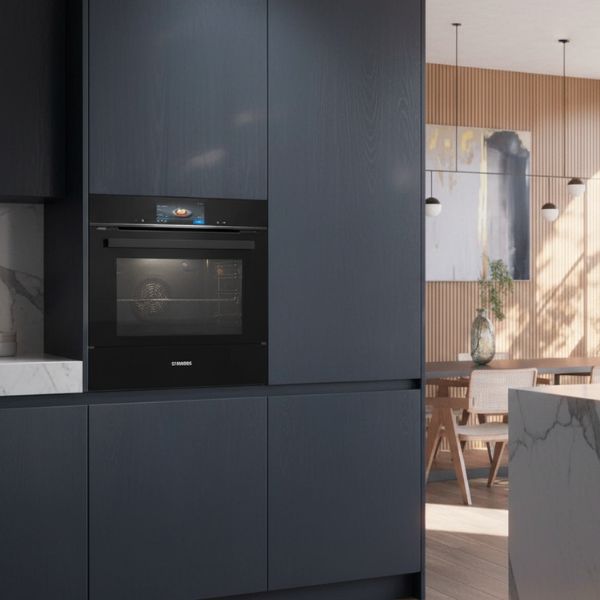 Horno Siemens HM778GMB1 · Combi Microondas · Pirolítico · Vapor · Home Connect · Negro Cristal - TU-ULTIMO-CLIC