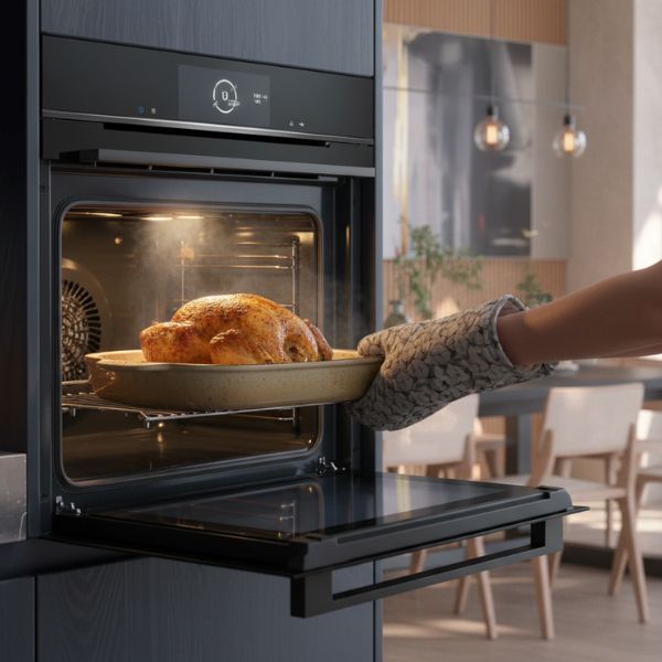Horno Siemens HM778GMB1 · Combi Microondas · Pirolítico · Vapor · Home Connect · Negro Cristal - TU-ULTIMO-CLIC