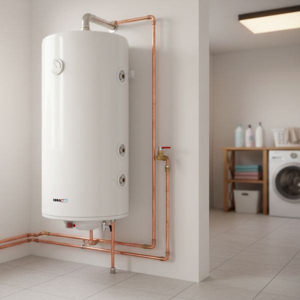 IDROGAS CELSIOR ICVR · Interacumulador Mural 80–150 L · Vitrificado · Seguro · Compacto · Alta Durabilidad TU-ULTIMO-CLIC