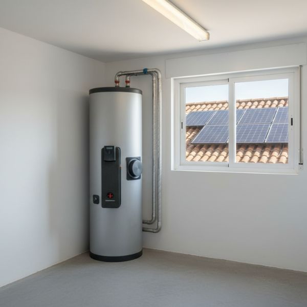 Interacumulador Solar DHW‑B · 200L / 300L / 500L · Máxima Eficiencia para ACS con 1 o 2 Serpentines SONENKRAFT