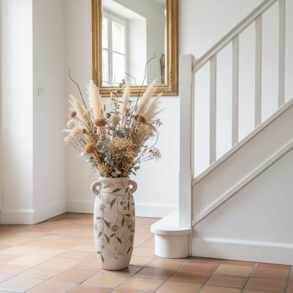 Jarrón Cerámica Marrón Home ESPRIT - TU-ULTIMO-CLIC