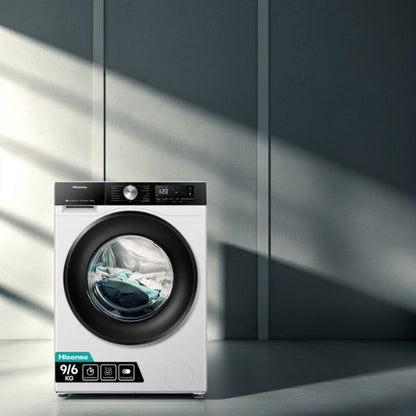 Lavadora Secadora Hisense WD3S9043BW3 - 9kg/6kg 1400rpm Clase A Motor Inverter - TU-ULTIMO-CLIC