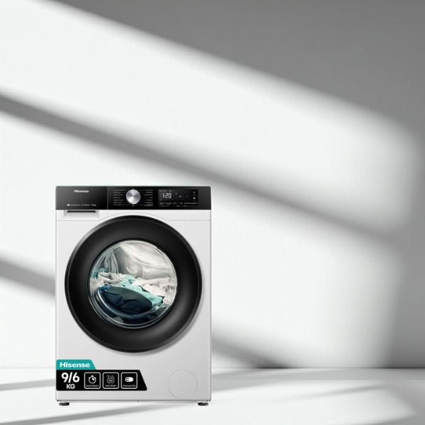 Lavadora Secadora Hisense WD3S9043BW3 - 9kg/6kg 1400rpm Clase A Motor Inverter - TU-ULTIMO-CLIC
