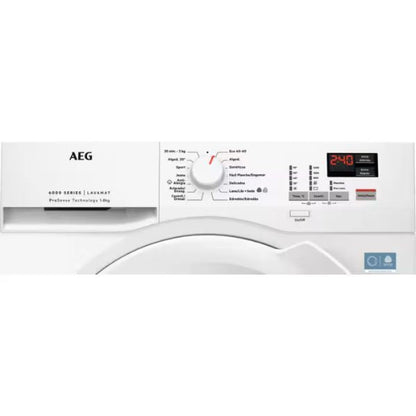 Lavadora AEG LFA6K8441C 8kg 1400rpm - ProSense, Motor Inverter y Programa Antialergias AEG