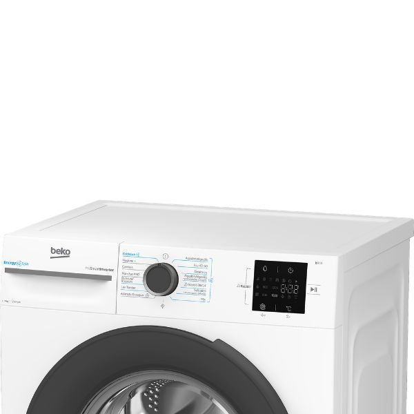 Lavadora Beko VBM3WFU37213WA | 7kg 1200rpm | Clase A | SteamCure™ Antialérgenos | Blanco BEKO