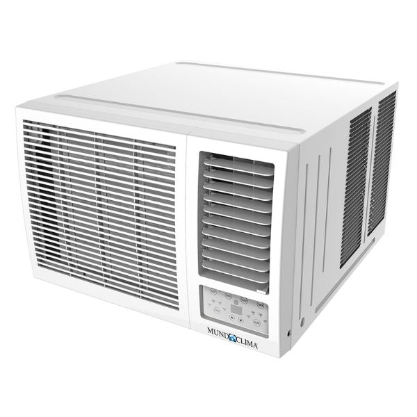 Aire Acondicionado de Ventana MUNDOCLIMA MUVR‑09‑C9 / MUVR‑12‑H10 · R32 · 2,7 kW / 3,52 kW · Opciones Frío o Frío‑Calor Carolina Herrera