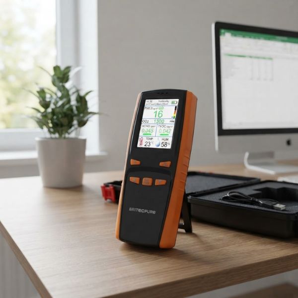 Medidor de CO2 BRITEC BRITECPURE BTC509 – Control Total de la Calidad del Aire Casio