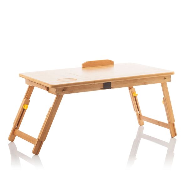 Mesa Plegable Auxiliar de Bambú Lapwood InnovaGoods InnovaGoods
