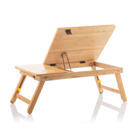 Mesa Plegable Auxiliar de Bambú Lapwood InnovaGoods InnovaGoods