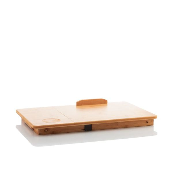 Mesa Plegable Auxiliar de Bambú Lapwood InnovaGoods InnovaGoods