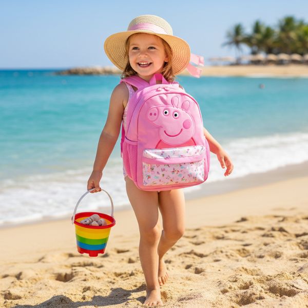 La Mochila de Playa Peppa Pig Rosa - TU-ULTIMO-CLIC
