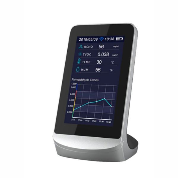 Medidor de CO₂ BRITEC BRITECPURE BTC72B‑WIFI – Monitor IAQ Profesional con WiFi, PM2.5, TVOC y Pantalla 4.3" Casio