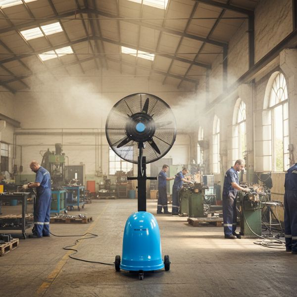 MUNEB‑26‑P2 – Ventilador Nebulizador Profesional para Terrazas y Exteriores TU-ULTIMO-CLIC