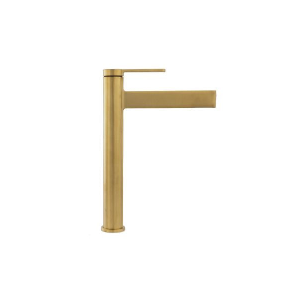 Grifo Lavabo Velvet II - Monomando Cascada 225 mm Oro, Negro Mate y Gunmetal - TU ULTIMO CLIC