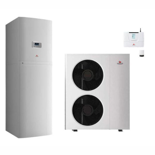 Sistema Aerotermia Genia Set Max 15 + Control MiPro Sense WiFi | Pack Completo Alto Rendimiento L'ANZA