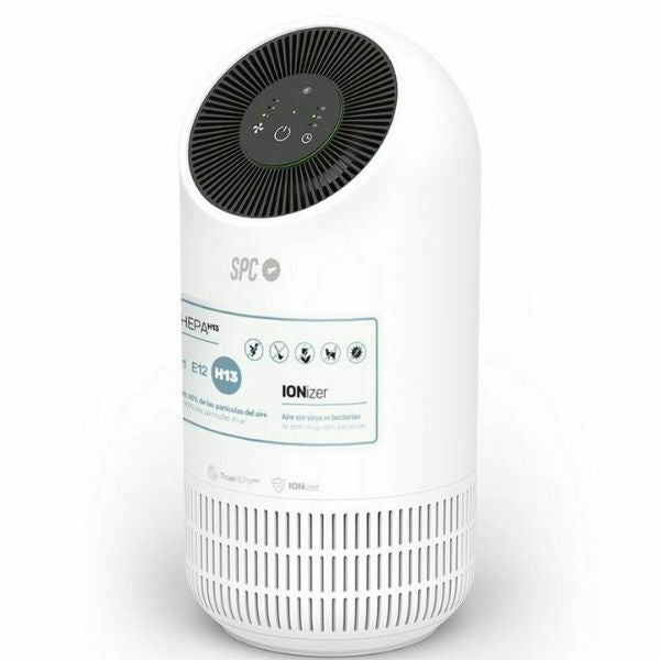 Purificador de Aire Inteligente SPC 6514B Blanco — Eliminación de Alérgenos con HEPA 13 SPC