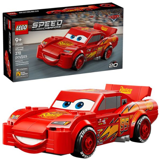 LEGO Speed Champions | Rayo McQueen (77255) - Edición 20 Aniversario Cars: ¡Un Clásico para Coleccionar! Lego