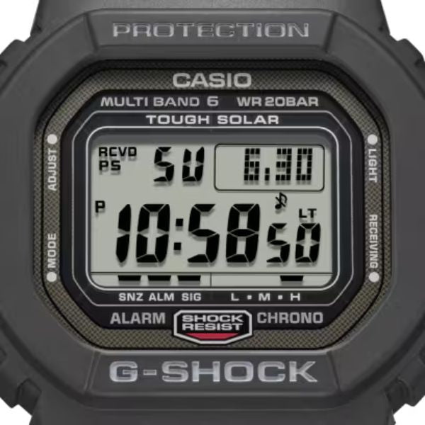 Reloj Casio G-Shock GW-5000U-1 Hombre Metal DLC Multi-Band 6 Solar - TU-ULTIMO-CLIC
