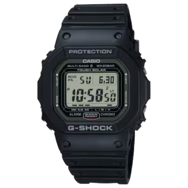 Reloj Casio G-Shock GW-5000U-1 Hombre Metal DLC Multi-Band 6 Solar - TU-ULTIMO-CLIC