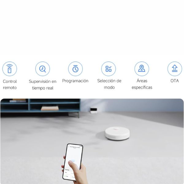 Robot Aspirador Xiaomi S40 5000Pa con Fregado WiFi - TU-ULTIMO-CLIC