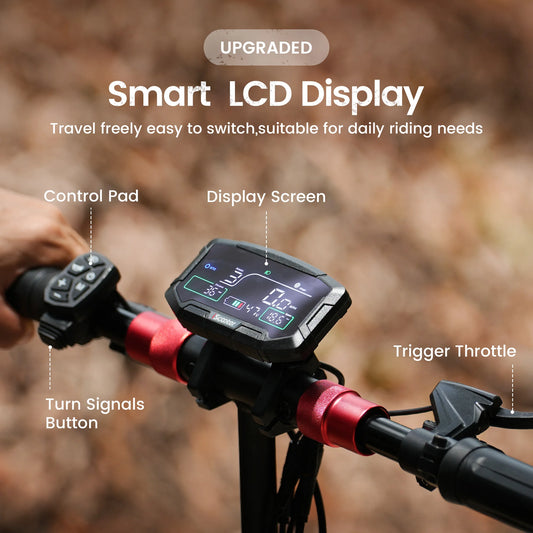 IScooter iX8 Patinete Eléctrico Todoterreno  Doble Motor 2400W - TU ULTIMO CLIC