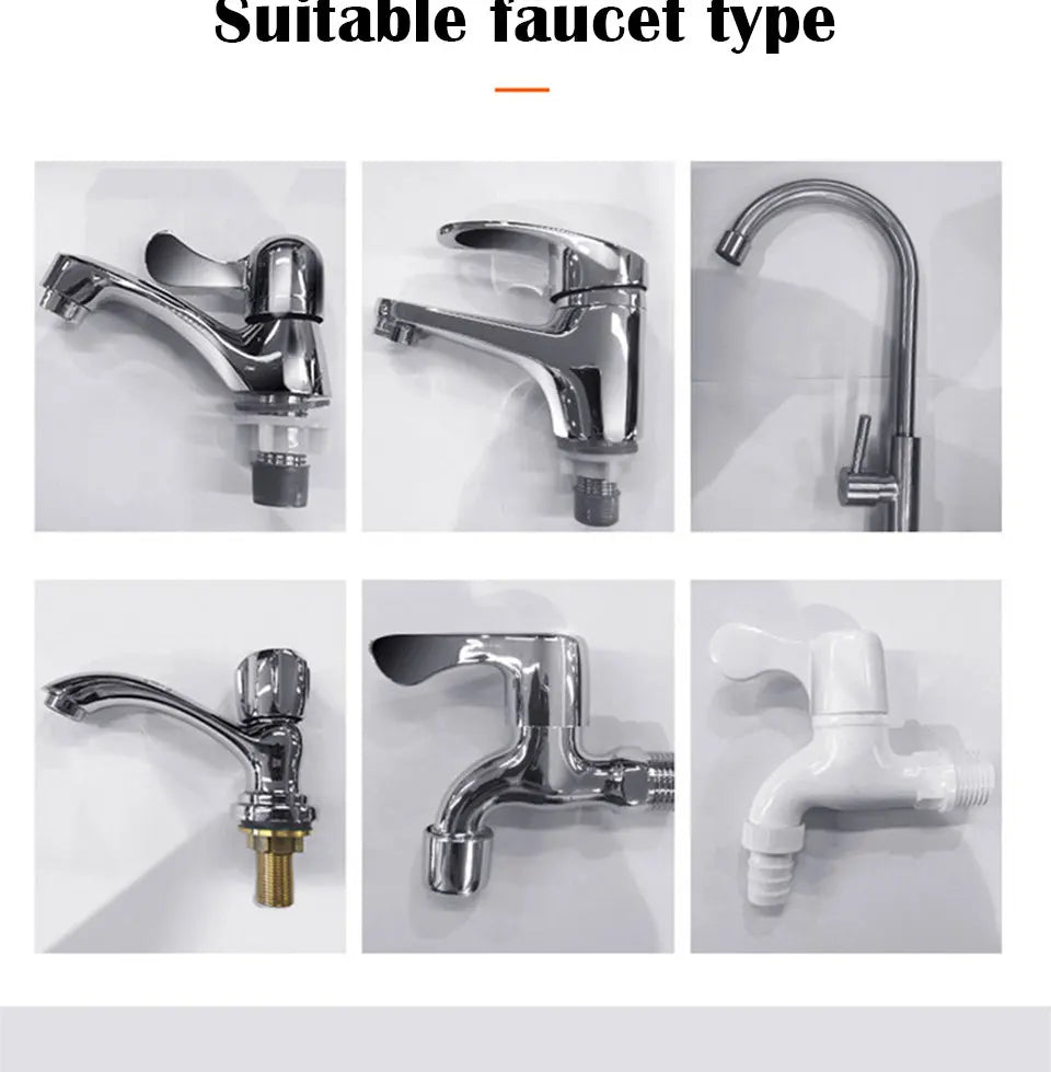 Filtro de Agua para Grifo Cocina Chcyus  Purificador Carbón Activado 2L/min - TU ULTIMO CLIC