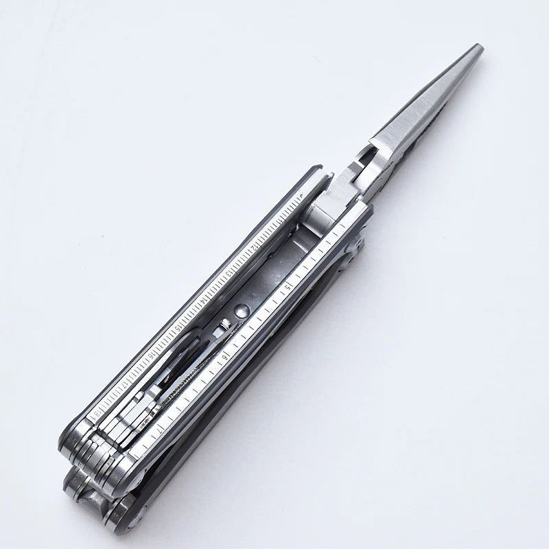 Multiherramienta Daicamping DL7 - Mango Titanio con Cuchillo, Tijeras y Alicates - TU ULTIMO CLIC