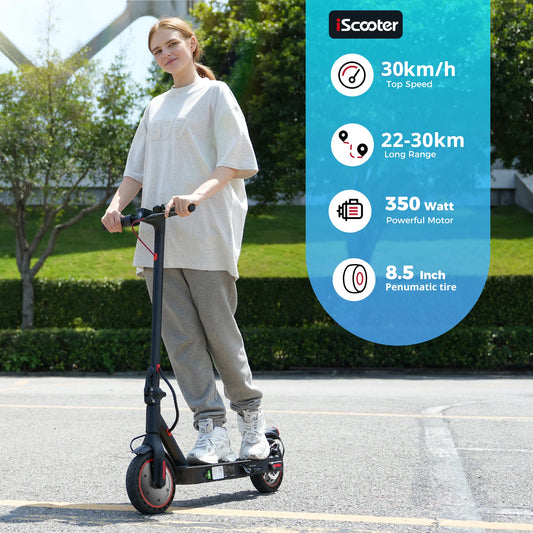 Patinete Eléctrico IScooter i9 - Motor 350W y 30km de Autonomía - TU ULTIMO CLIC
