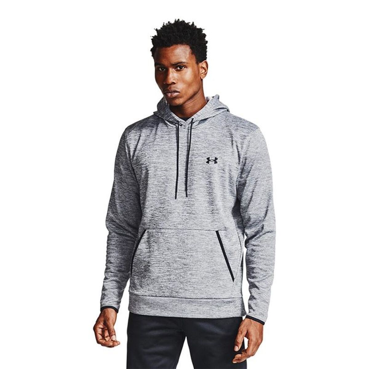 Sudadera con Capucha Under Armour Fleece Twist Gris Oscuro Hombre - TU-ULTIMO-CLIC