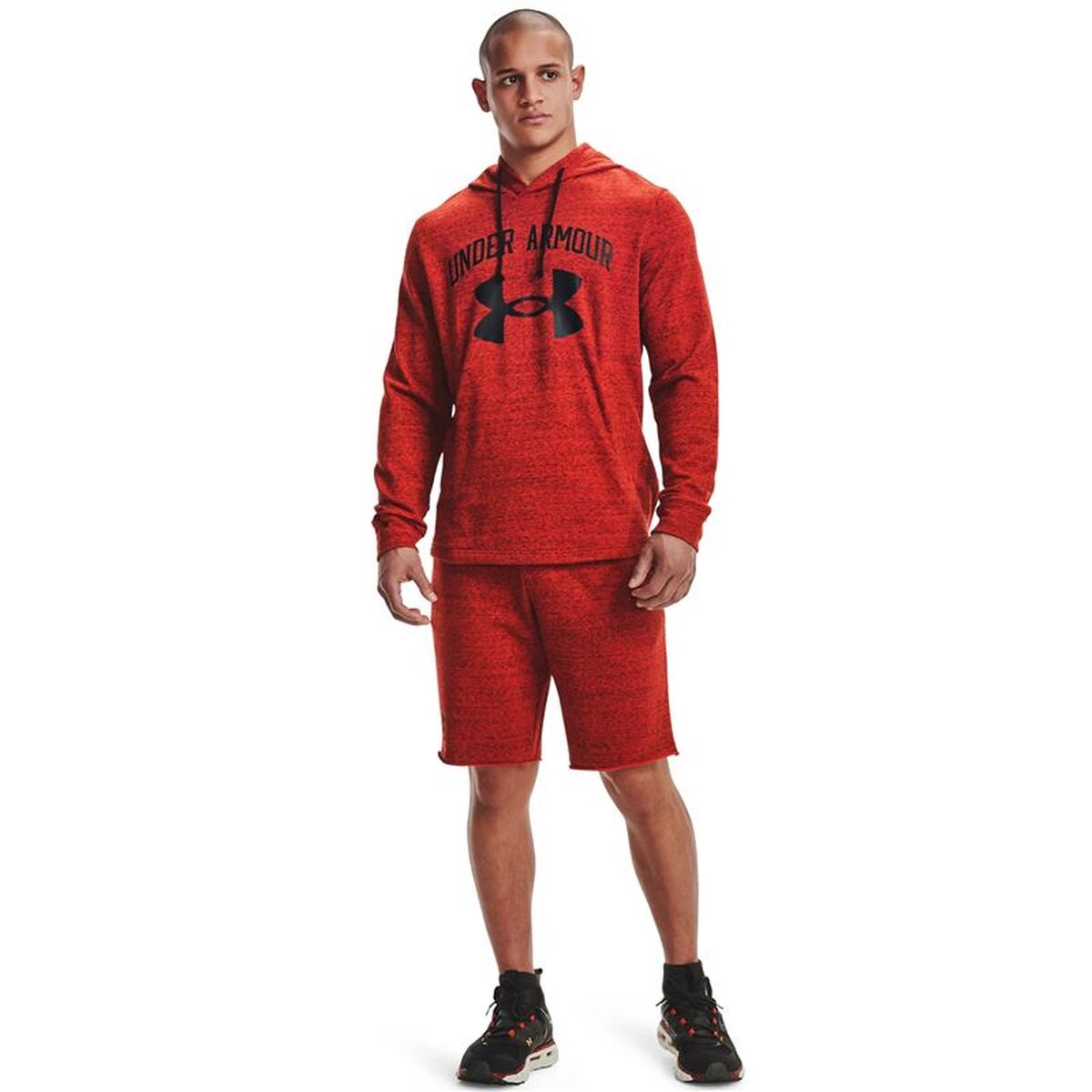 Sudadera con Capucha Under Armour Rival Terry Rojo Hombre - TU-ULTIMO-CLIC