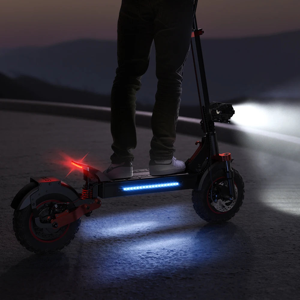 iScooter iX5s Patinete Eléctrico - 1000W Todoterreno con 65km de Autonomía y 45km/h - TU ULTIMO CLIC