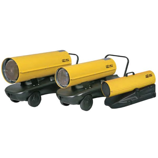 BRITEC OKLIMA SD | Cañón de Gasoil de Combustión Directa para Calefacción Industrial