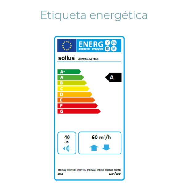 Solius Airwall 60 PLUS / 60 WiFi - TU-ULTIMO-CLIC