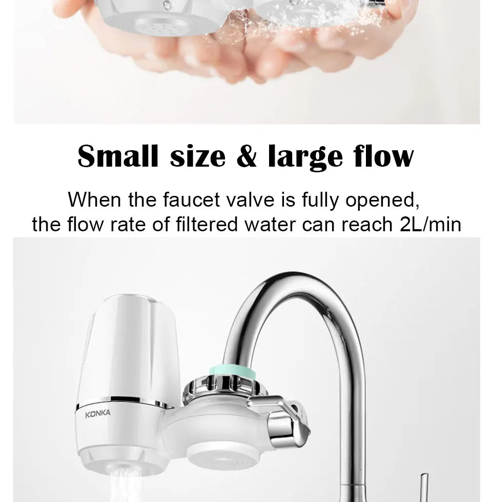 Filtro de Agua para Grifo Cocina Chcyus  Purificador Carbón Activado 2L/min - TU ULTIMO CLIC