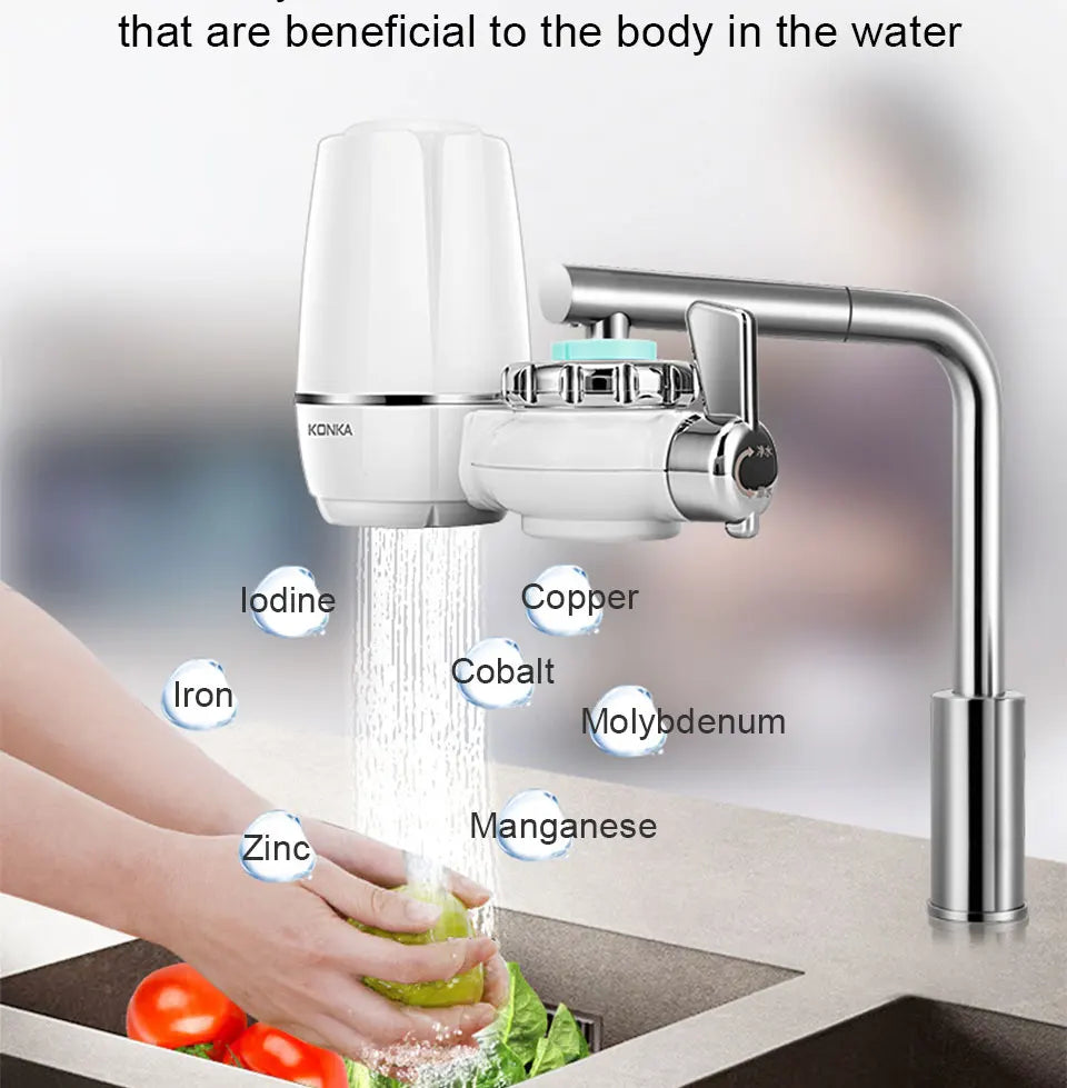 Filtro de Agua para Grifo Cocina Chcyus  Purificador Carbón Activado 2L/min - TU ULTIMO CLIC