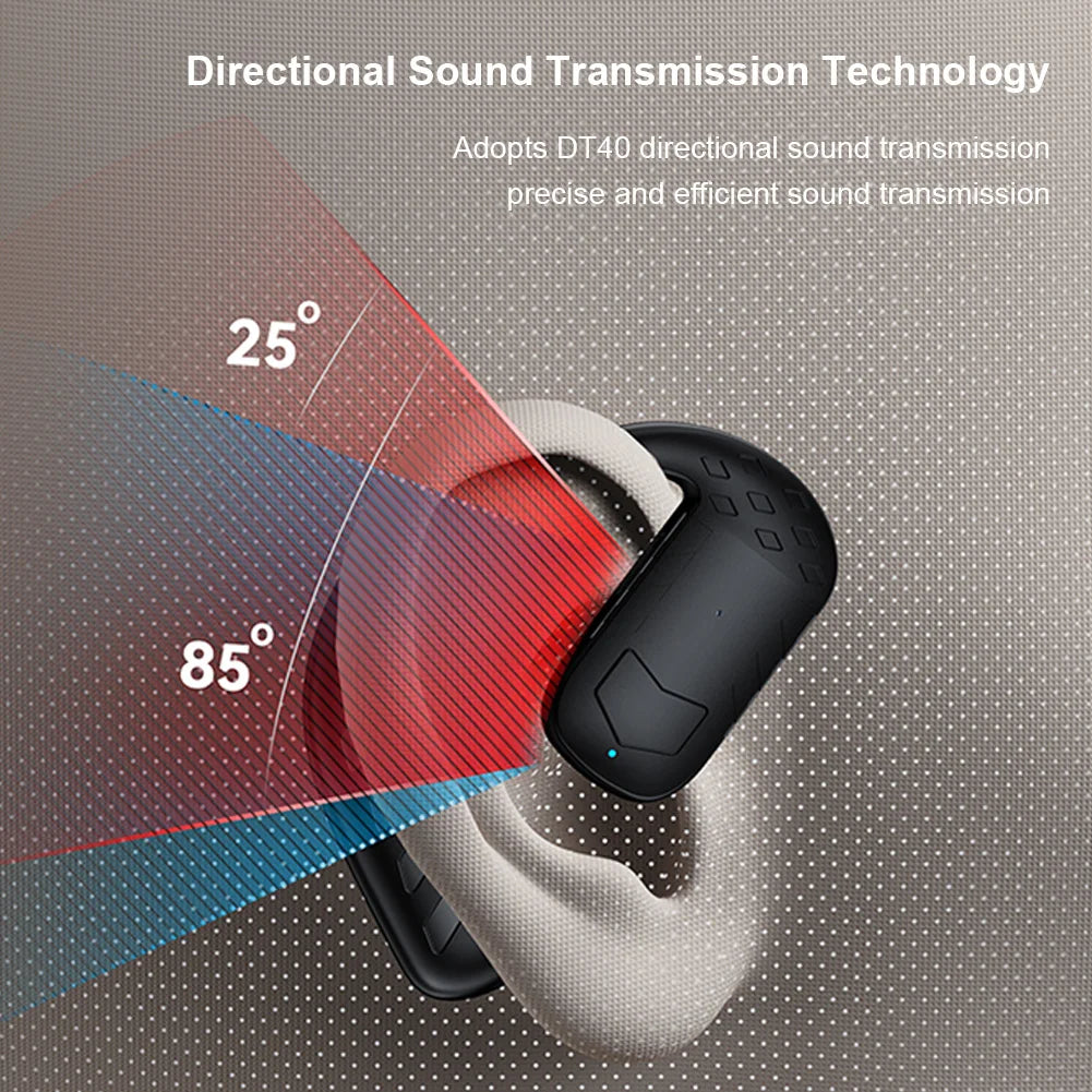 Auricular Bluetooth ALLOYSEED - Manos Libres con Gancho para la Oreja y Batería 25h - TU ULTIMO CLIC