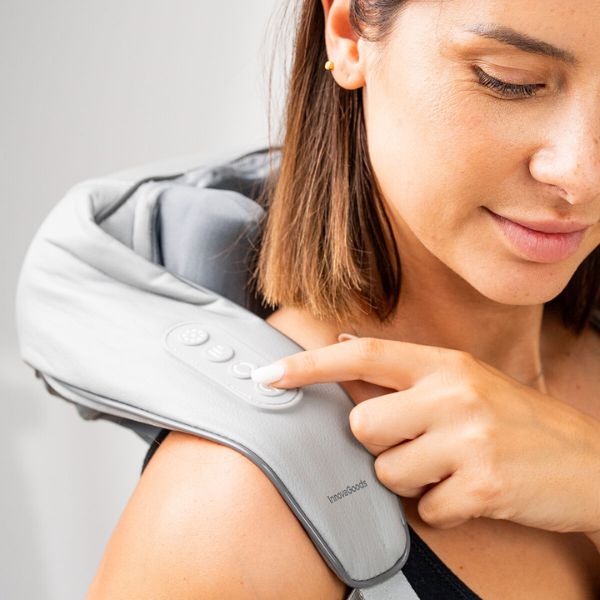 Masajeador de Cuello y Espalda 6D Silax InnovaGoods: Tu Spa Profesional en Casa InnovaGoods