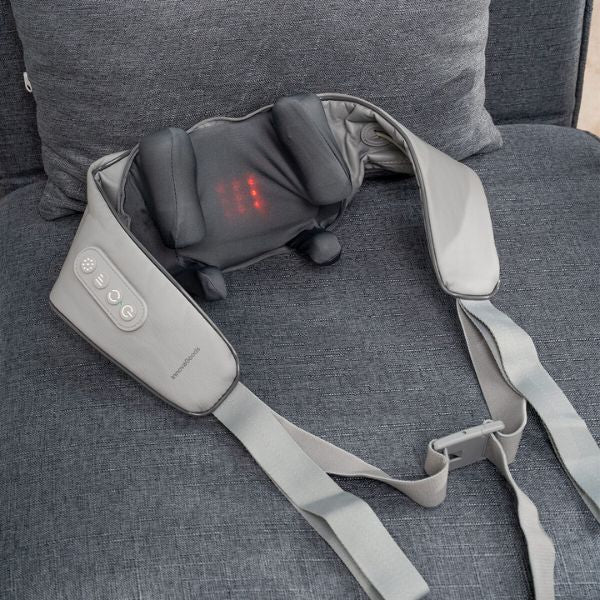 Masajeador de Cuello y Espalda 6D Silax InnovaGoods: Tu Spa Profesional en Casa InnovaGoods