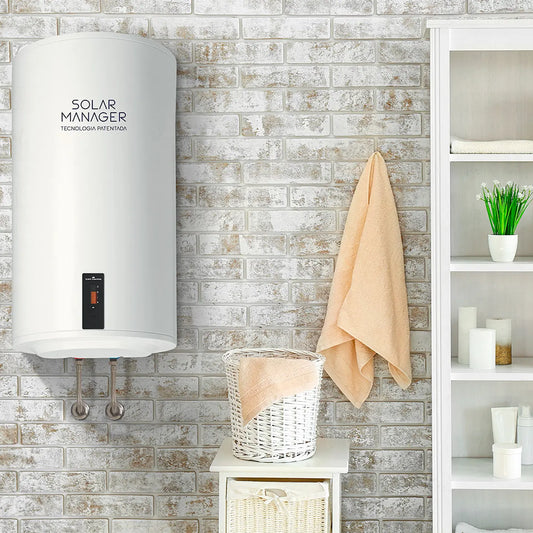 Termo Eléctrico Solar TSG100 100L  Wifi, Horizontal/Vertical y Alta Eficiencia - A PLUS REHABILITACION ENERGETICA SL