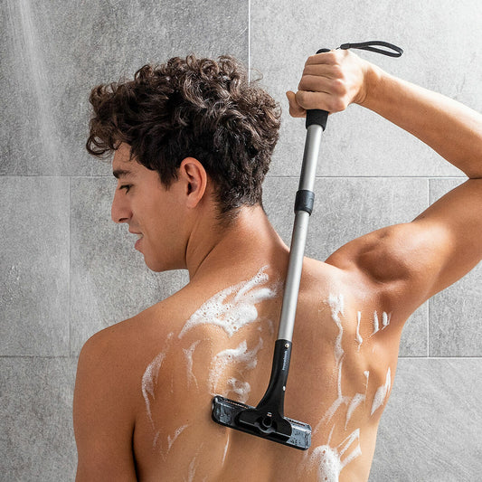Afeitadora Corporal Extensible InnovaGoods  Depilación Masculina Cómoda y Segura - TU ULTIMO CLIC
