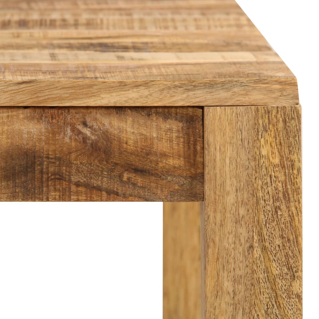 Mesa de Comedor - Madera Maciza de Mango 82x80x76 cm Estilo Rústico - TU ULTIMO CLIC