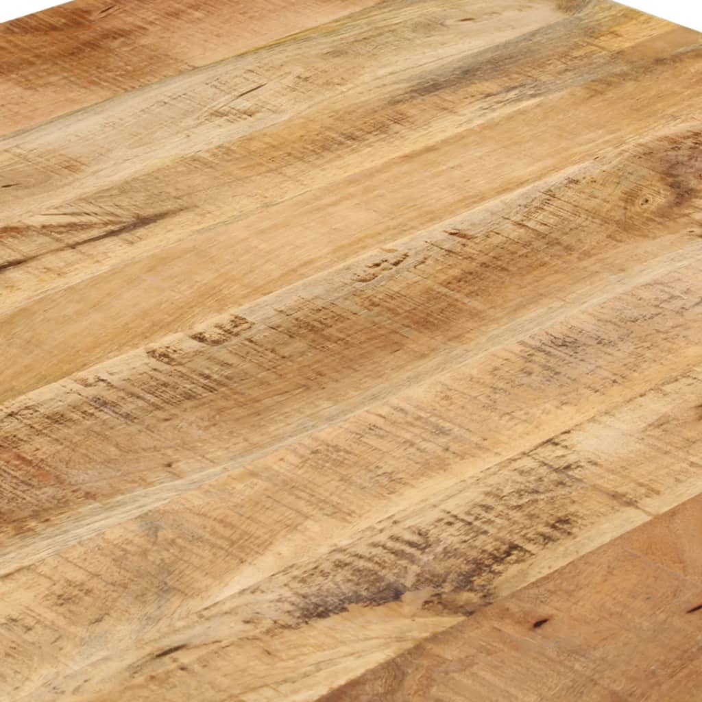 Mesa de Comedor - Madera Maciza de Mango 82x80x76 cm Estilo Rústico - TU ULTIMO CLIC