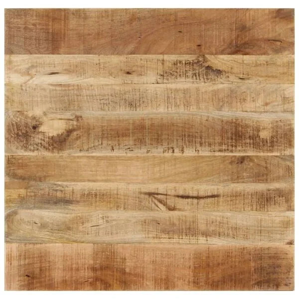 Mesa de Comedor - Madera Maciza de Mango 82x80x76 cm Estilo Rústico - TU ULTIMO CLIC