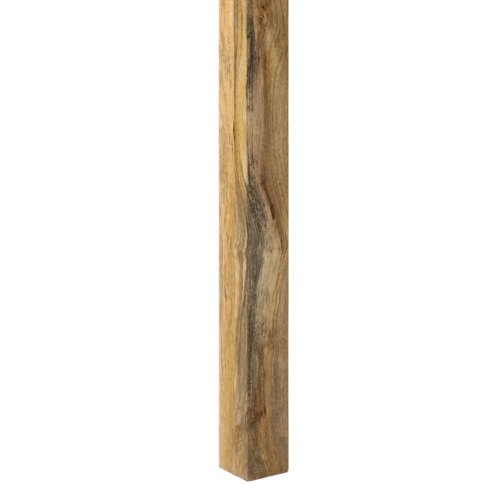 Mesa de Comedor - Madera Maciza de Mango 82x80x76 cm Estilo Rústico - TU ULTIMO CLIC