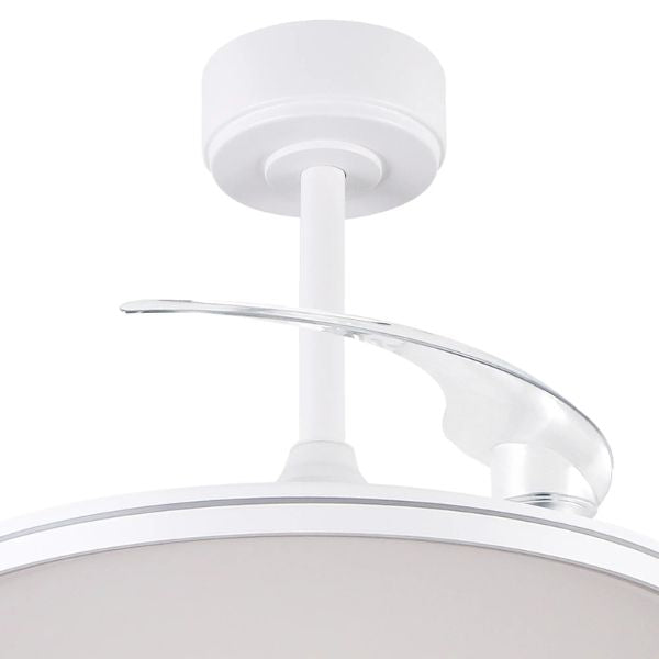 Ventiladores de Techo LED Silenciosos – Motor DC, Aspas Retráctiles y Diseño Premium (Hogar y Grandes Espacios) Balmain